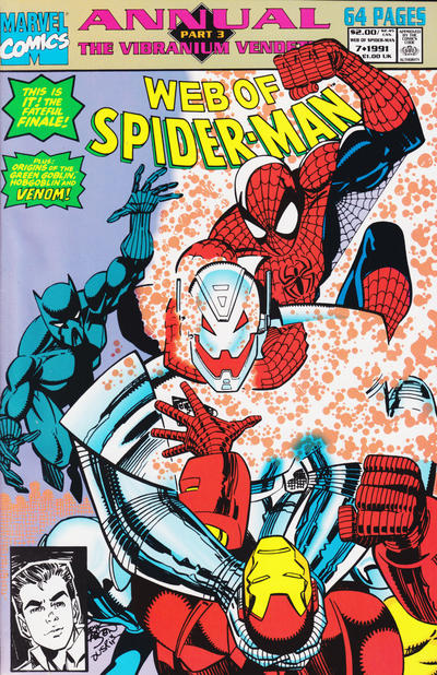 Web of Spider-Man Annual 1985 #7 Direct ed. - back issue - $5.00