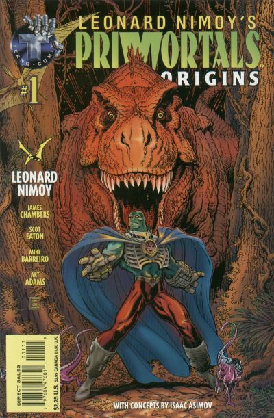 Leonard Nimoy's Primortals Origins 1995 #1 - back issue - $2.00
