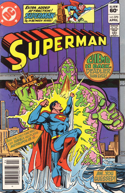 Superman 1939 #370 Newsstand ed. - back issue - $6.00