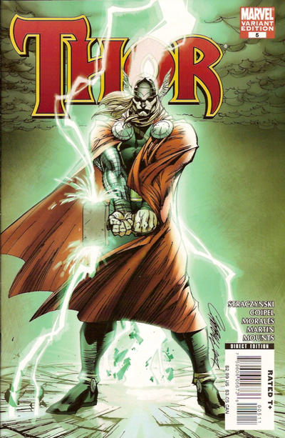 Thor 2007 #5 Cover B - back issue - $40.00