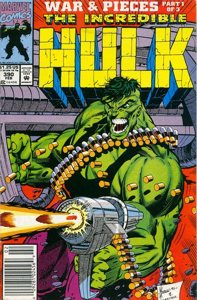 The Incredible Hulk 1968 #390 Newsstand ed. - back issue - $4.00