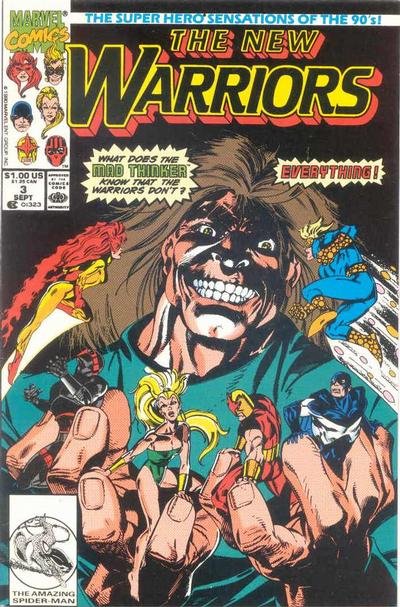 The New Warriors 1990 #3 J. C. Penney Variant - back issue - $5.00