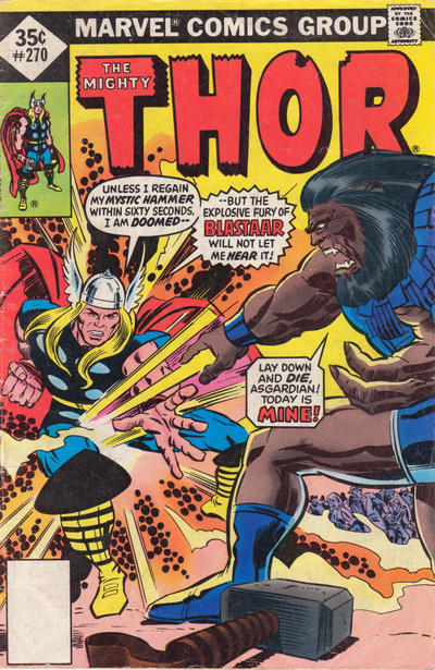 Thor 1966 #270 Whitman - back issue - $6.00