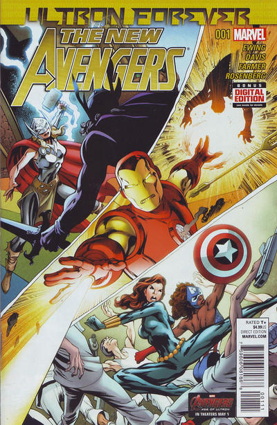 New Avengers: Ultron Forever 2015 #1 - back issue - $3.00