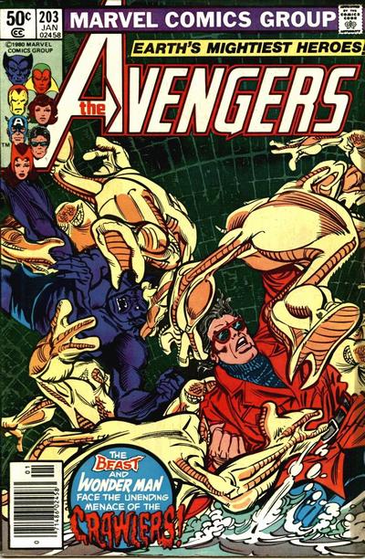 The Avengers 1963 #203 Newsstand ed. - back issue - $5.00