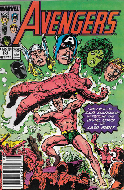 The Avengers 1963 #306 Newsstand ed. - back issue - $4.00