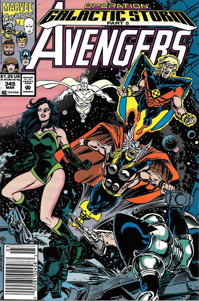 The Avengers 1963 #345 Newsstand ed. - back issue - $4.00