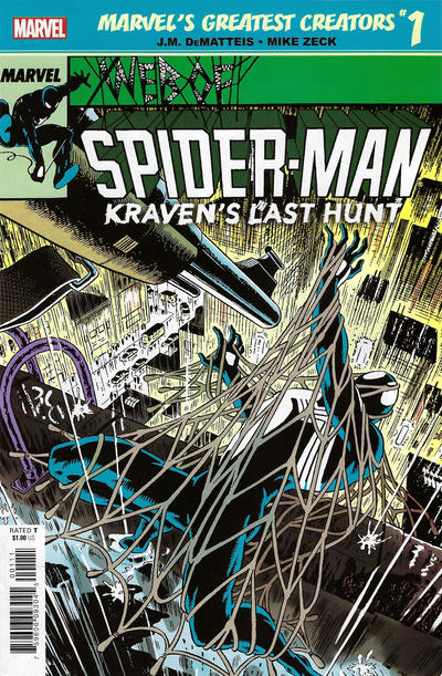 Marvel's Greatest Creators: Spider-Man - Kraven's Last Hunt 2019 #1 - back issue - $1.00
