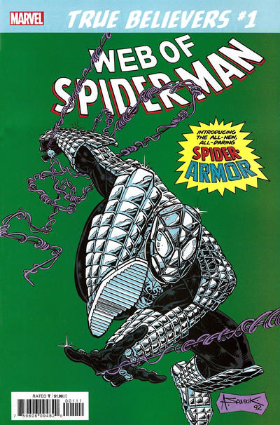 True Believers: Spider-Man - Spider-Armor 2019 #1 - back issue - $1.00