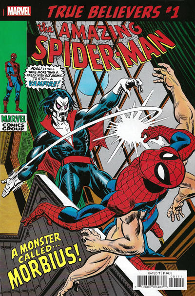 True Believers: Spider-Man - Morbius 2019 #1 - back issue - $1.00