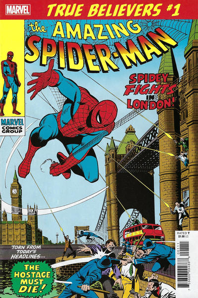 True Believers: Spider-Man - Spidey Fights in London! 2019 #1 - back issue - $1.00