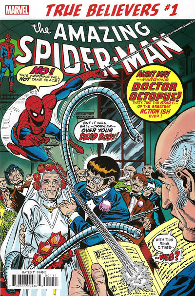 True Believers: Spider-Man - The Wedding of Aunt May & Doc Ock 2019 #1 - back issue - $1.00