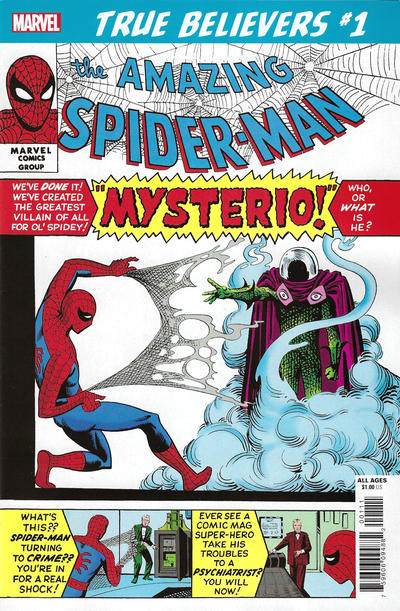 True Believers: Spider-Man vs. Mysterio 2019 #1 - back issue - $1.00