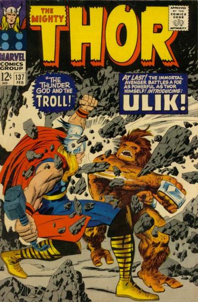 Thor 1966 #137 - back issue - $80.00
