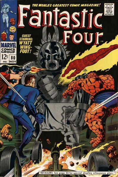 Fantastic Four 1961 #80 - back issue
