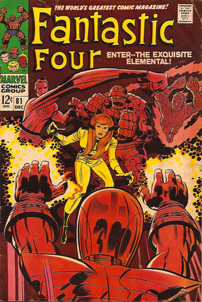 Fantastic Four 1961 #81 - back issue