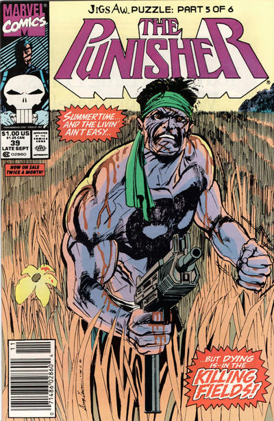 The Punisher 1987 #39 Newsstand ed. - back issue - $2.00
