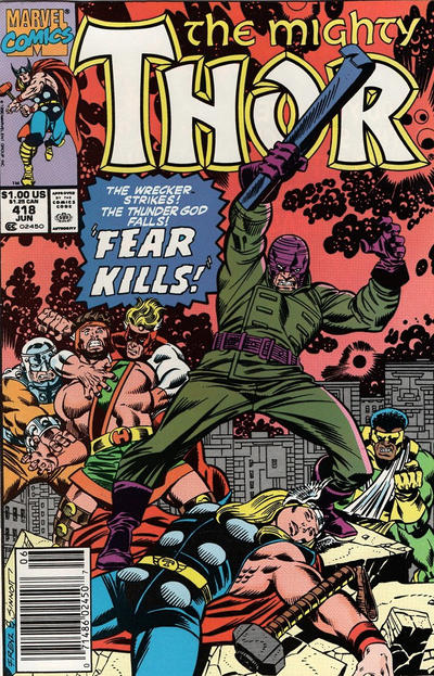 Thor 1966 #418 Newsstand ed. - back issue