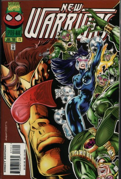 The New Warriors 1990 #73 - back issue - $3.00