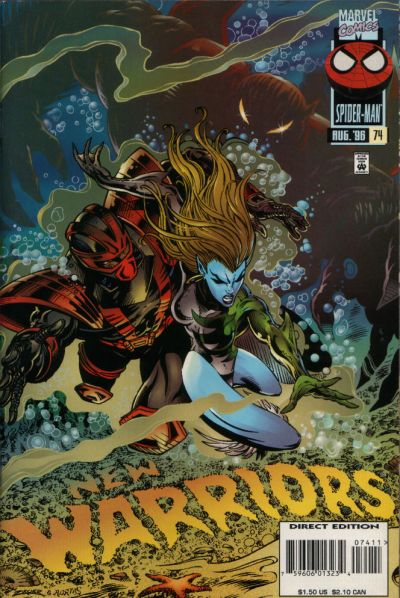 The New Warriors 1990 #74 - back issue - $3.00