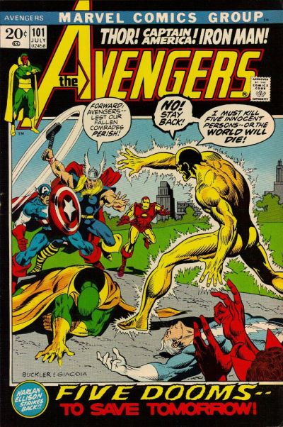 The Avengers 1963 #101 Regular Edition - back issue - $15.00