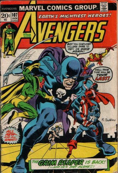 The Avengers 1963 #107 Regular Edition - back issue - $15.00