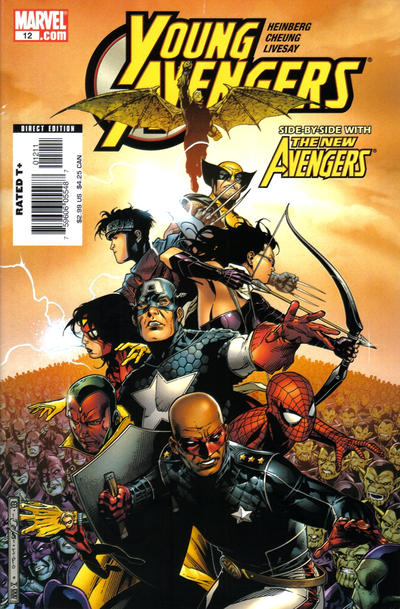 Young Avengers 2005 #12 - back issue