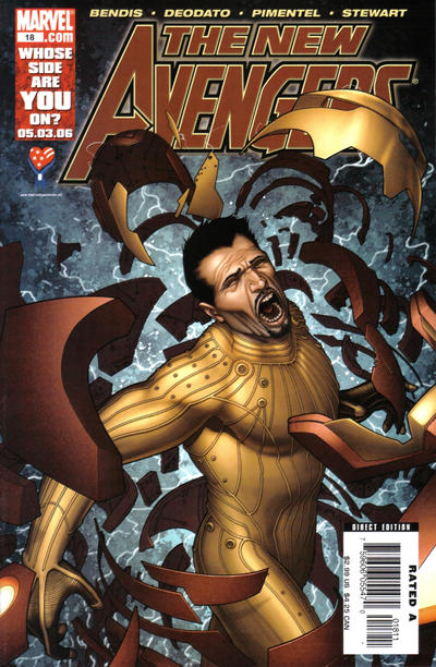 New Avengers 2005 #18 Direct Edition - back issue - $4.00