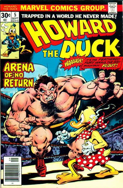 Howard the Duck 1976 #5 Regular Edition - back issue