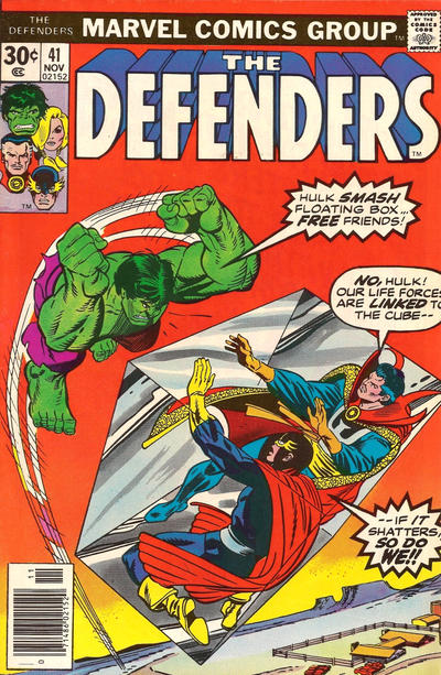 The Defenders 1972 #41 Regular Edition - back issue - $3.00