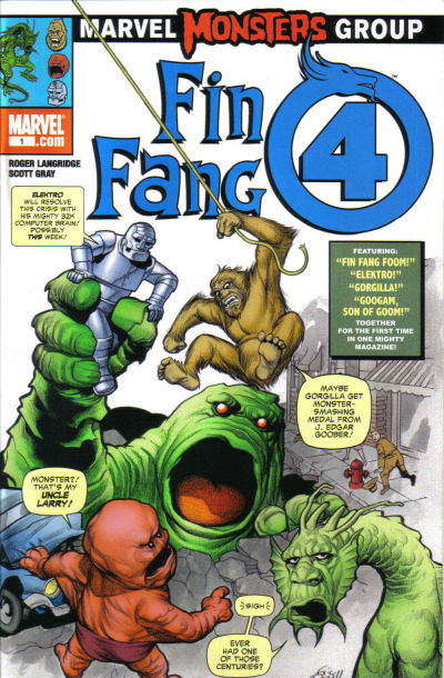 Marvel Monsters: Fin Fang 4 2005 #1 - back issue - $3.00