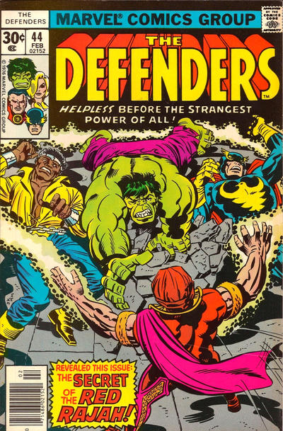 The Defenders 1972 #44 Regular Edition - back issue - $10.00
