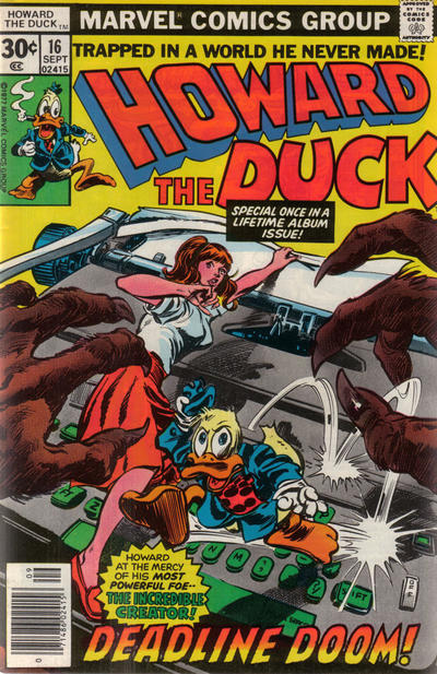 Howard the Duck 1976 #16 30¢ - back issue - $5.00