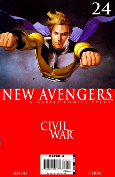New Avengers 2005 #24 Direct Edition - back issue - $4.00
