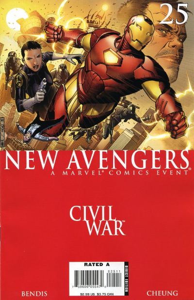 New Avengers 2005 #25 Direct Edition - back issue - $4.00