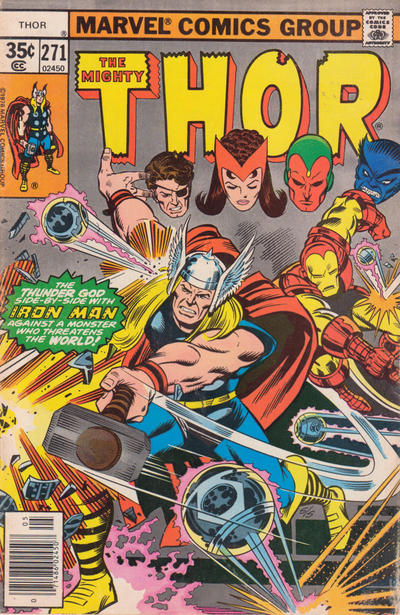 Thor 1966 #271 Regular Edition - back issue