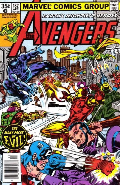 The Avengers 1963 #182 Regular Edition - back issue - $20.00