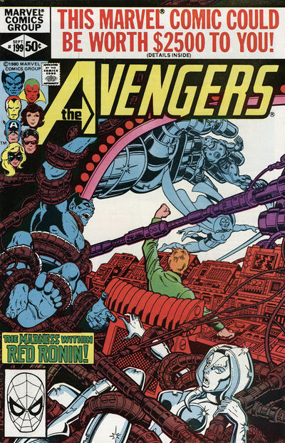 The Avengers 1963 #199 Direct ed. - back issue - $9.00