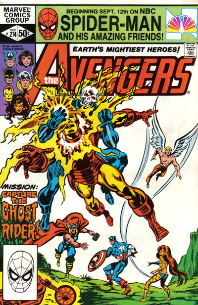 The Avengers 1963 #214 Direct ed. - back issue - $4.00