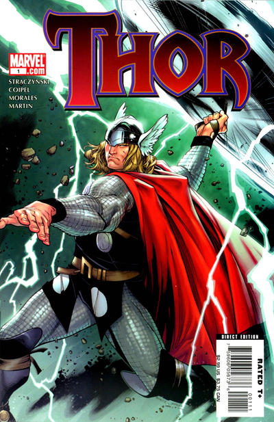 Thor 2007 #1 Direct Cover A - back issue - $3.00