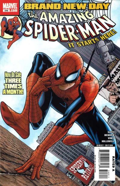 The Amazing Spider-Man 1999 #546 Direct Edition - back issue - $25.00