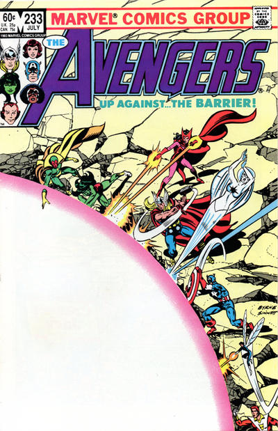 The Avengers 1963 #233 Direct ed. - back issue - $2.00