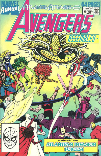 The Avengers Annual 1967 #18 Direct ed. - back issue - $4.00