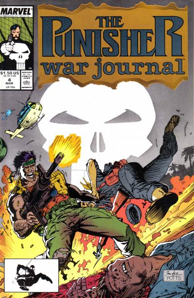 The Punisher War Journal 1988 #4 - back issue
