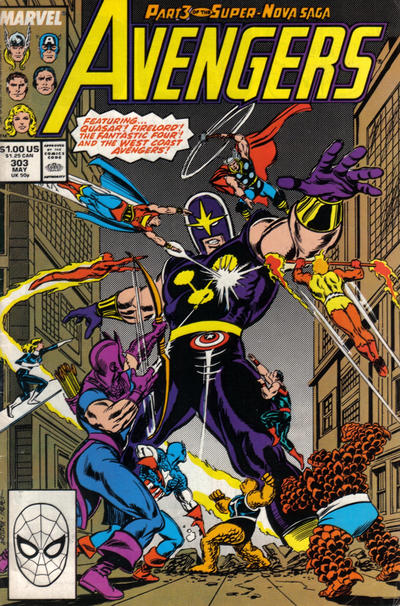 The Avengers 1963 #303 Direct ed. - back issue - $3.00