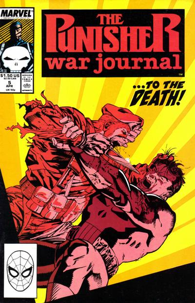 The Punisher War Journal 1988 #5 - back issue