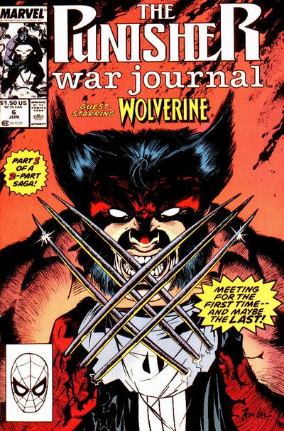 The Punisher War Journal 1988 #6 - back issue