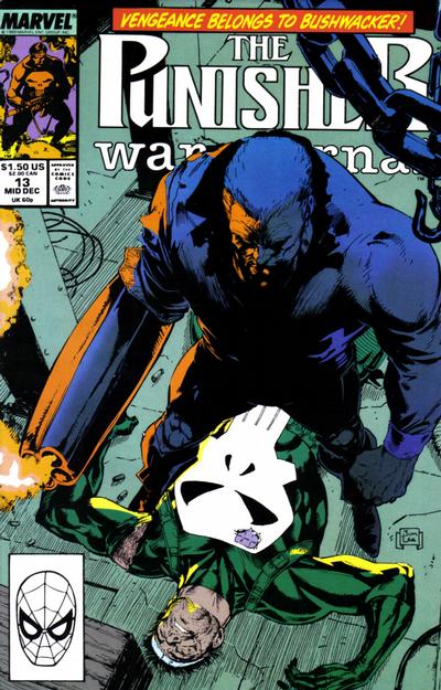 The Punisher War Journal 1988 #13 Direct ed. - back issue