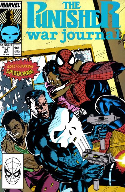 The Punisher War Journal 1988 #14 Direct ed. - back issue