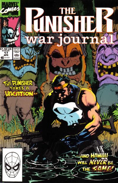The Punisher War Journal 1988 #17 Direct ed. - back issue